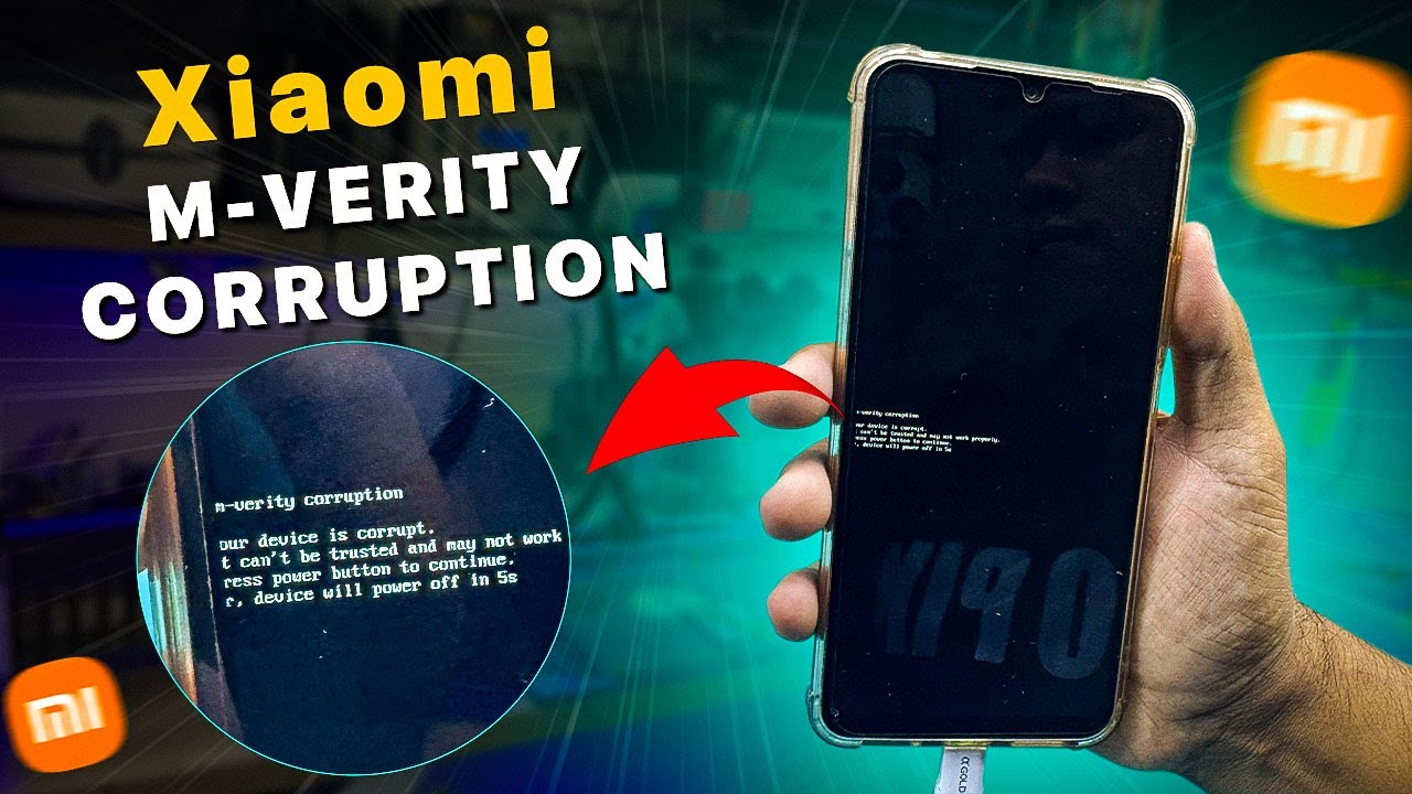 Xiaomi Com Erro M-Verity Corruption Como Resolver! (Fácil e Rápido)