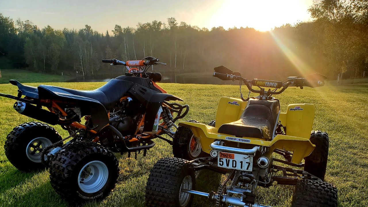 2000 Yamaha Warrior & 2004 Yamaha Blaster | Hero Dirt in Wisconsin
