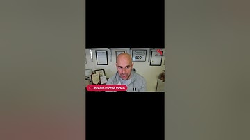 A GREAT WAY TO BRING YOUR PERSONALITY OUT ON LINKEDIN: LinkedIn Profile Video #LINKEDIN #BUSINESS