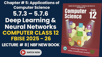Class 12 Computer | Lecture 8 Chapter 5 | FBISE New Syllabus 2025-26