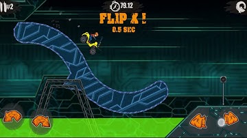 MOTO X3M CYBER WORLD | LEVEL 2 | GAMEPLAY