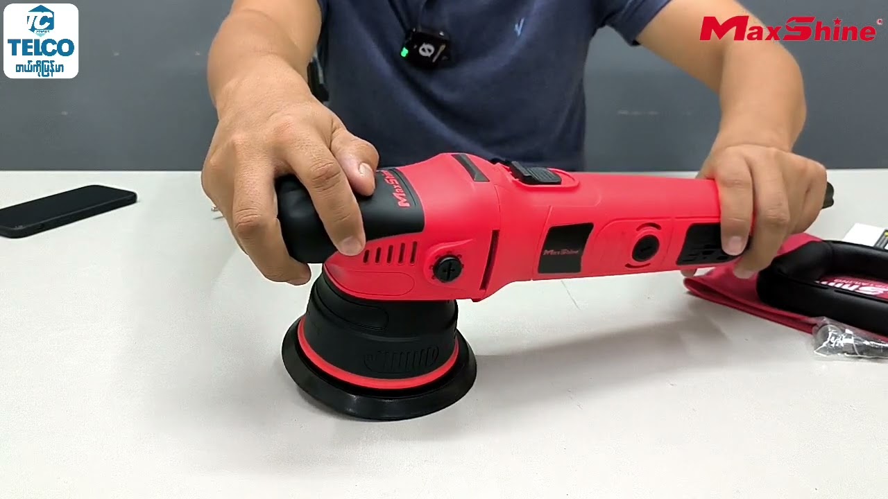 Maxshine M8S V2 8mm/1000W Dual Action Polisher