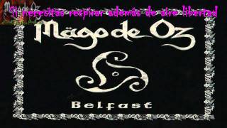 Video thumbnail of "08 Mägo de Oz - Dama Negra Letra (Lyrics)"