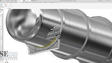 3D modeling of pressure vessel by SEG software step by step- part-2