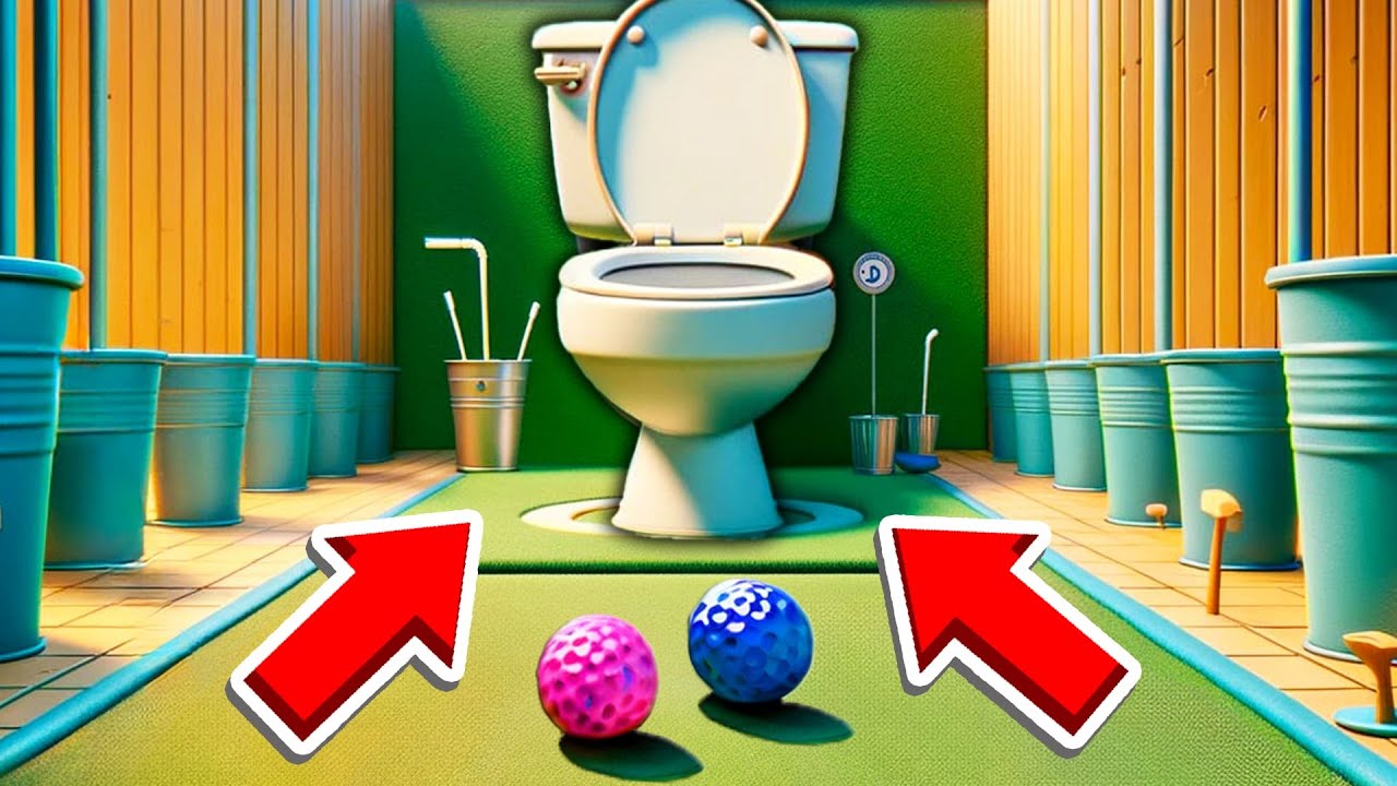 GOLF cu GAURI IMPOSIBILE din ZERO LOVITURI!