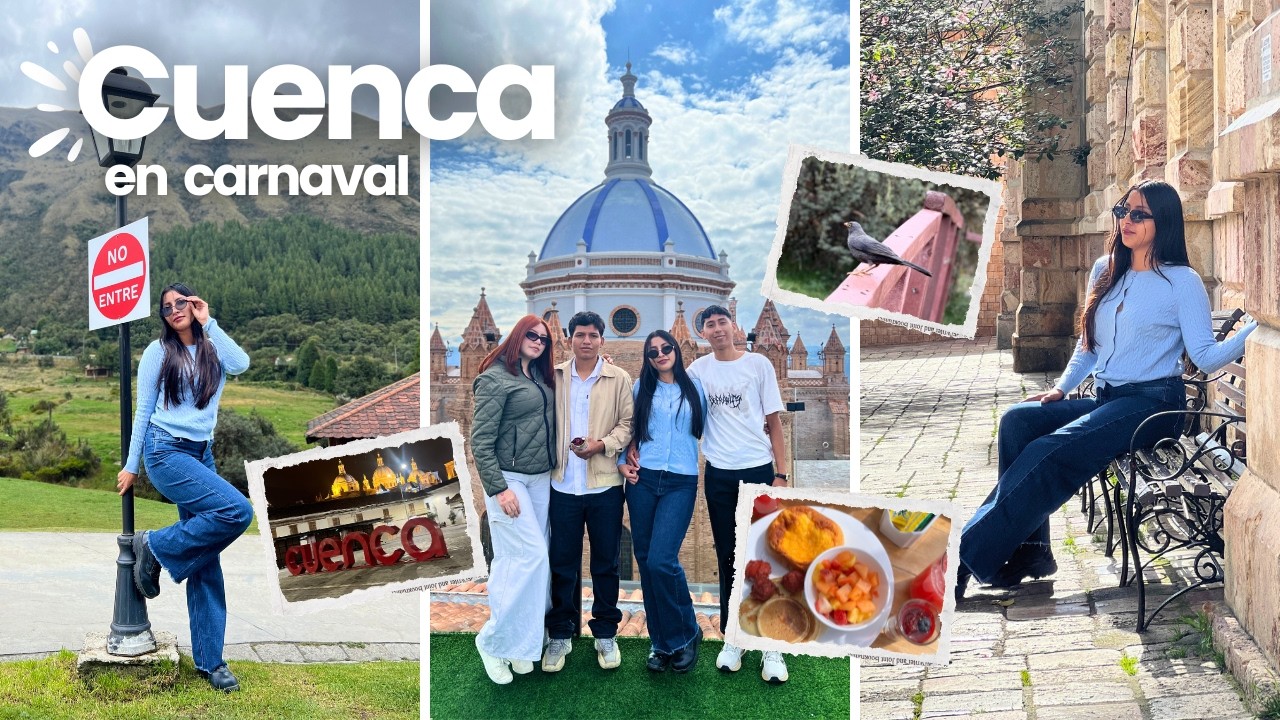 ASI es CUENCA en CARNAVAL ⭐ vlog