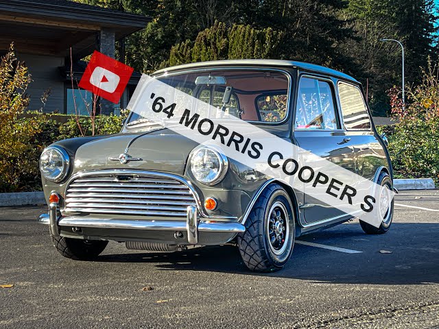 自動車 Morris Mini Cooper Morris Mini Cooper S Print, MINB19007 (1964). Art Prints, Posters