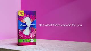 Always Radiant with Flexfoam Can.