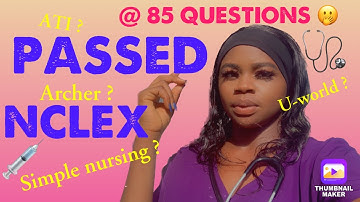 HOW I PASSED MY NGN NCLEX IN 85 QUESTIONS *FIRST TRY * 10 TIP/ NCLEX #nclex *simple nursing*