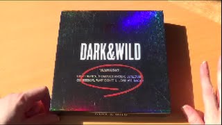 Unboxing Bts Bangtan Boys 방탄소년단 1St Studio Album Dark Wild