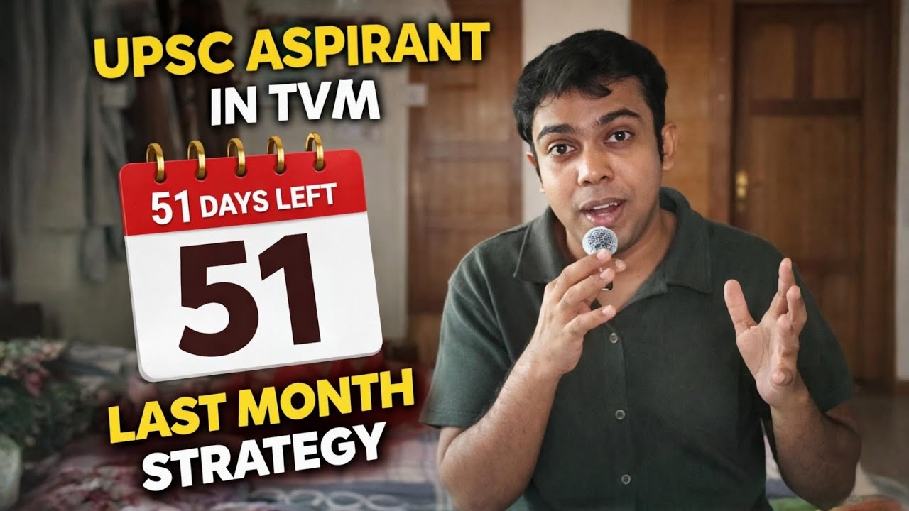Last 50 Days UPSC Prelims Strategy | Malayalam | #upscmalayalam # ...