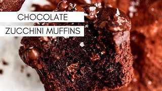 Healthy Chocolate Zucchini Muffins (GLUTEN FREE!) Healthy Chocolate Zucchini Muffins (GLUTEN FREE!)