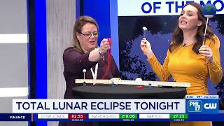 Professor and NASA Partner Eclipse Ambassador, talks about Friday's total lunar eclipse