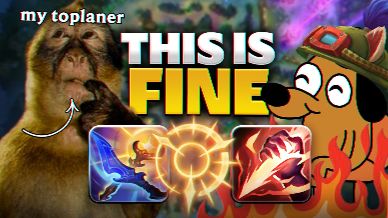 ONLY IF MY TOPLANER DIDN'T INT THIS HARD (TEEMO JG)