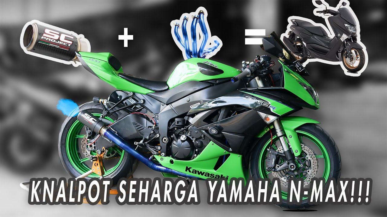 Knalpot Aja Seharga Yamaha Nmax Kawasaki Zx6r Sc Project Full