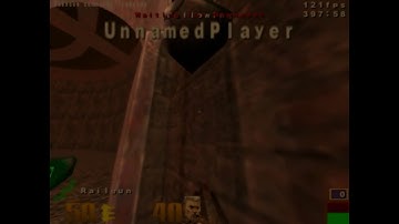 Q3 Arena pro-q3dm6 OSP Bridge to Rail Jump