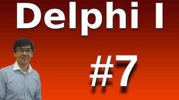 Aula 7-Delphi I Aprender a criar menus em Delphi