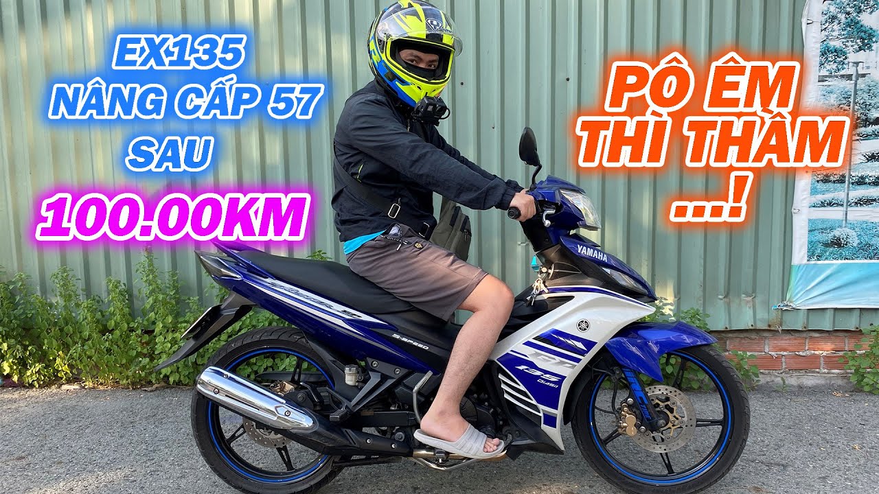 đăng nhập ku bét Exciter 135 Up Full 57zz “Hồi Sinh” Sau 100.000Km | Lười Vlog