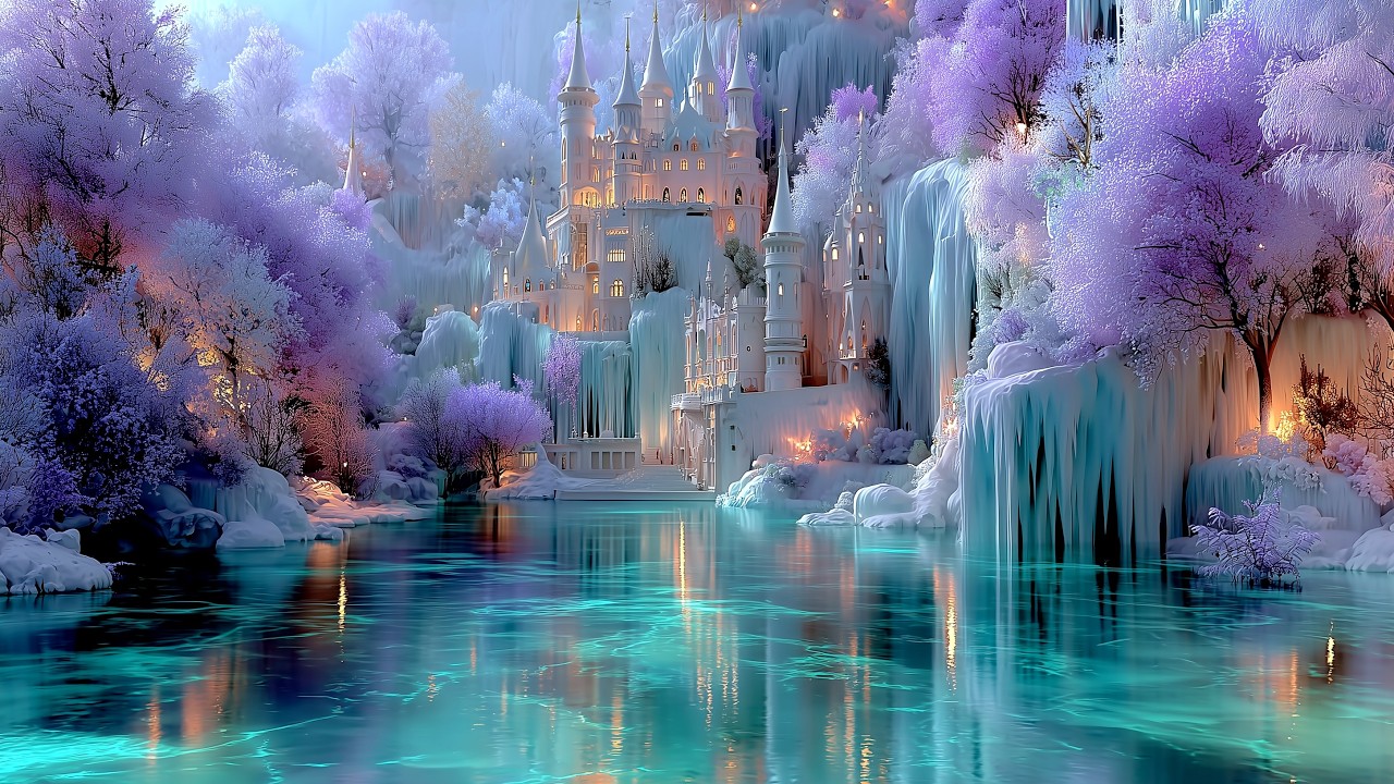 Wander Through Palaces of Purple Light | Dreamlike Fantasy for Deep Relaxation