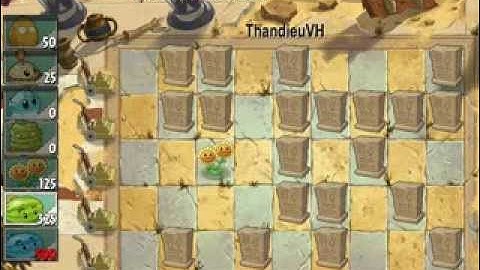 Plants vs Zombies 2 - Pyramid of Doom -  Level 100