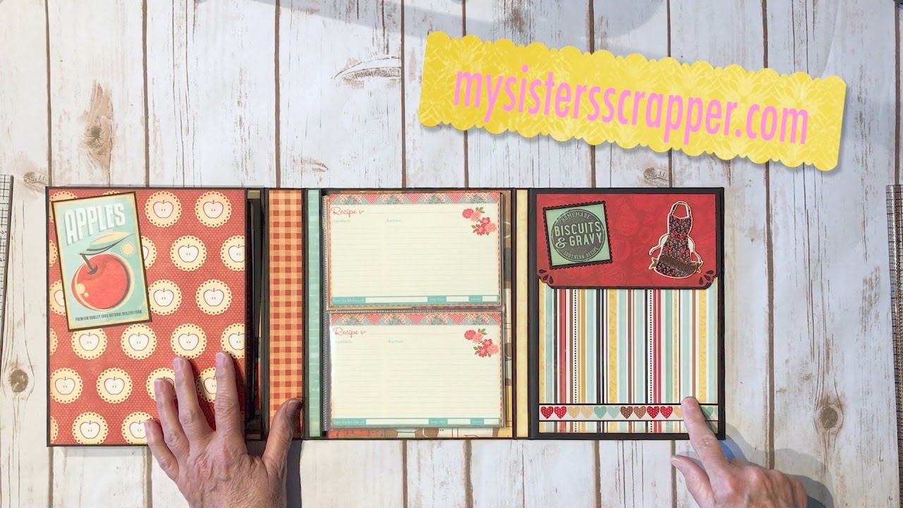 Bo Bunny Kiss the Cook Recipe Folio