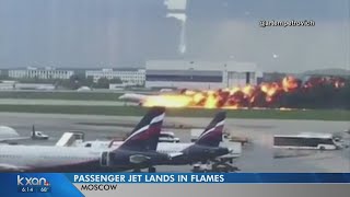 Pilot says lightning caused fire that left 41 dead in Moscow