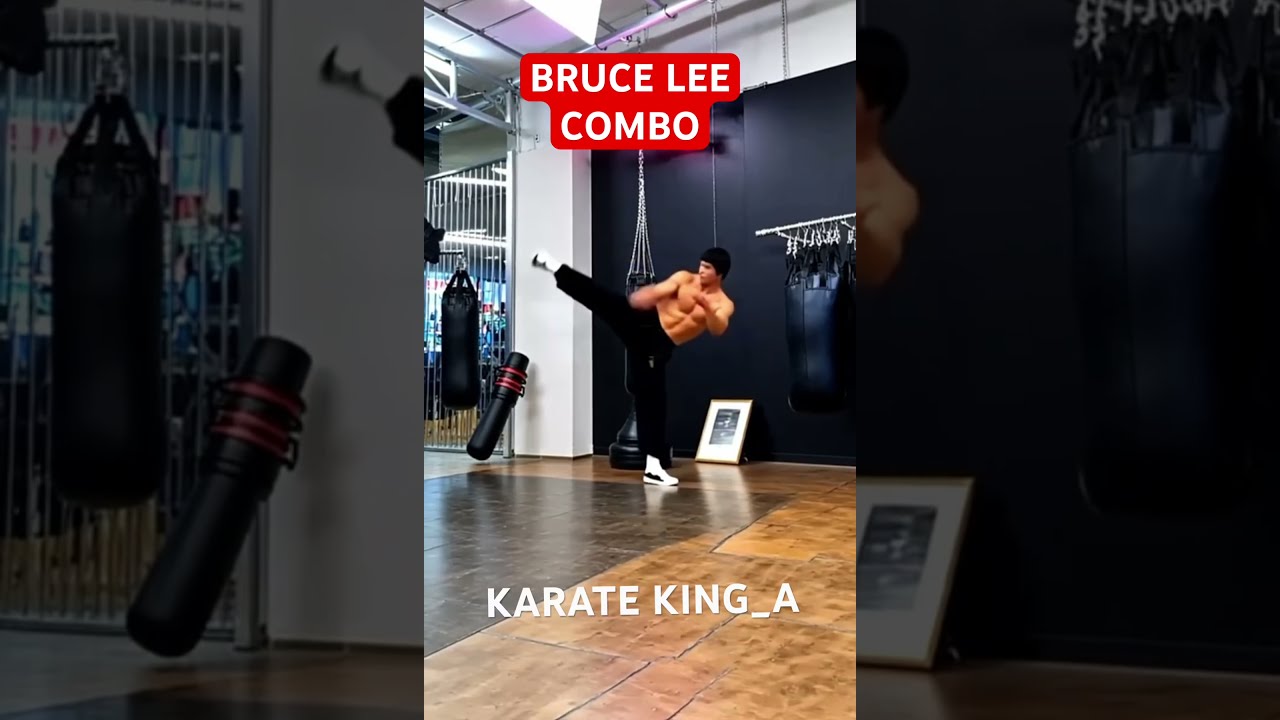 Bruce Lee Combo Shots Boxing Training Shortsvideo Tutorial Shortvideo India Usa Russia Mma