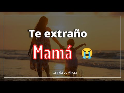 PALABRAS para mi MADRE que esta en el cielo  Miralo SIN LLORAR