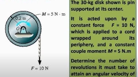 UNIT 7 Rigid body Work Energy principle