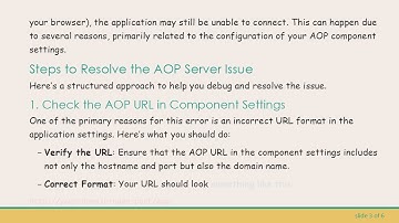 Solving the “AOP Server Cannot Be Found” Error in Oracle APEX Printing