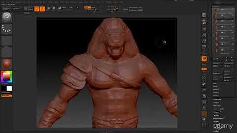 3D Character Creation: Retopologizing For Animation - Zbrush : Test Animation