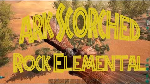 ARK Scorched Earth - Rock Elemental Spawn