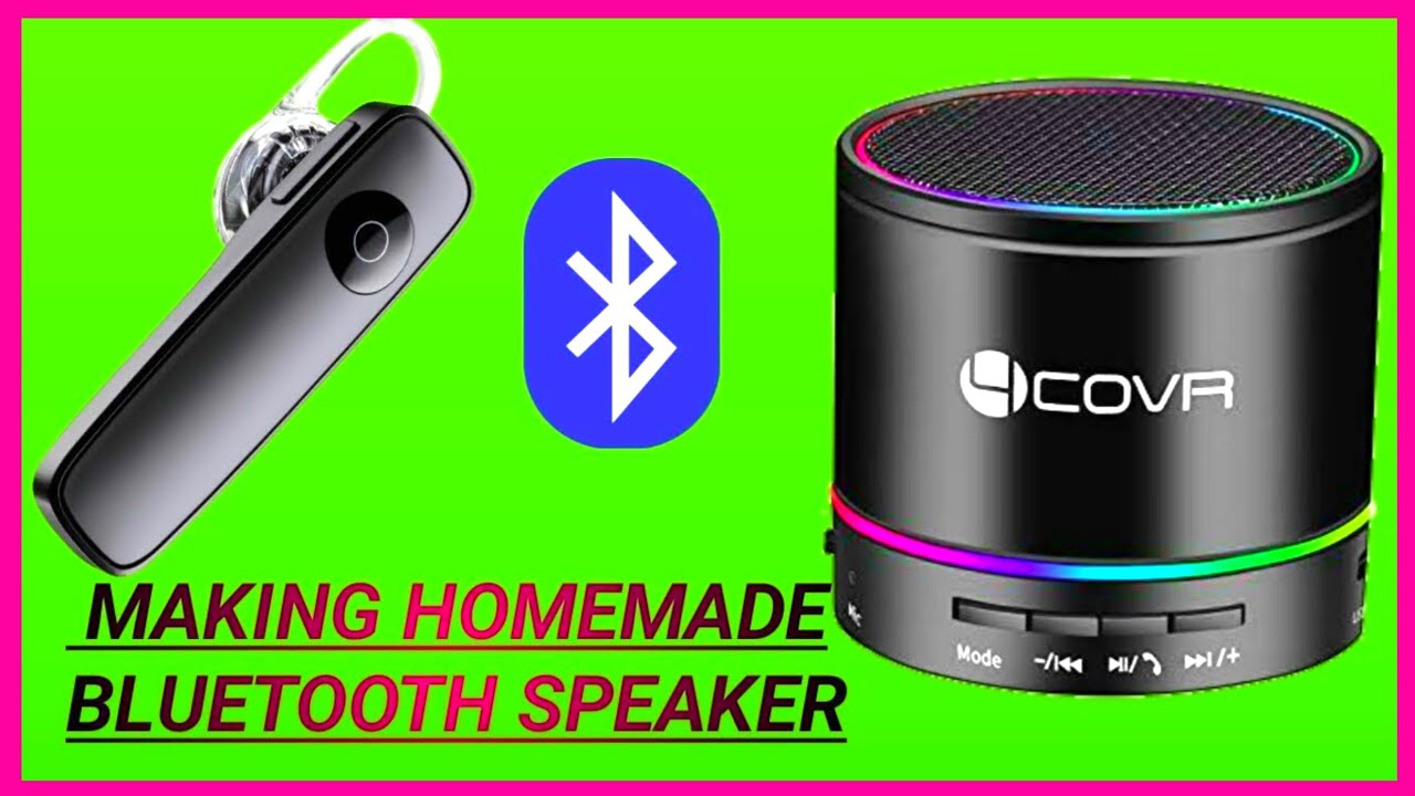 How To Make Bluetooth Speaker At Home In Hindi Youtube Bluetooth Speaker Bluetooth Diy Bluetooth Speaker