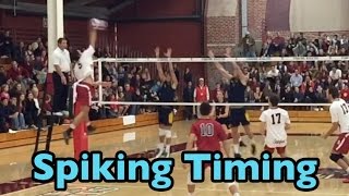 Improve Spiking TIMING (part 2/2) - How to SPIKE a Volleyball Tutorial