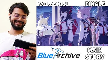 Playing Blue Archive Main Story - Vol. 4 Ch. 1 Rabbit Of Caerbannog (FINALE)