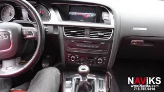 2008 Audi S5 NAViKS Video Interface Add: Rearview Camera