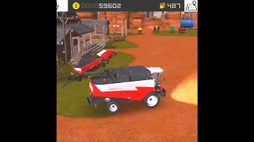 Corn Harvesting With New Combine In FS 18 | FS16 Gameplay | Farming Simulator 18 | Timelapse #shorts