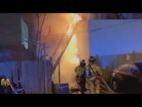 3-alarm Jersey City Heights fire leaves 9 displaced and 6 injured; 4 cats killed