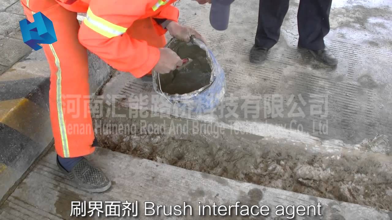 Concrete driveway crack repair YouTube