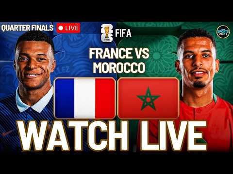 LIVE: France vs Morocco Quarter-Final | FIFA World Cup 2026 | LIVE Stream Match | SportsNext