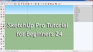 Hide and Unhide : SketchUp Pro Tutorial for Beginners | #CaddShip 24