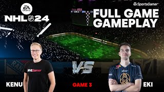 NHL 24: Full Game 4K Gameplay - Kenu (NYR) vs Eki (VGK) | Game: 3