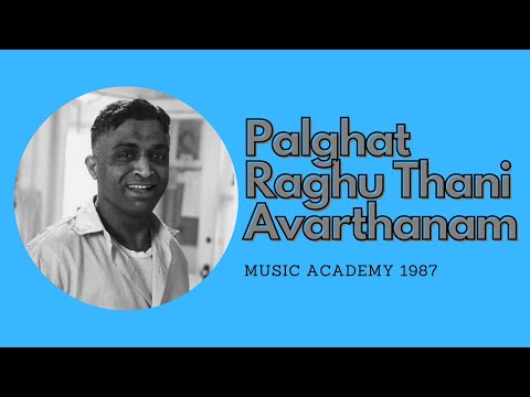 Palghat Raghu Mishra Chapu Thani Avarthanam