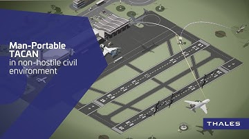 Man-Portable TACAN used in civil environment to restore navigation aids capabilities - Thales