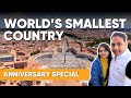 Celebrating anniversary in the worlds smallest country  subanjalibucketlist rome
