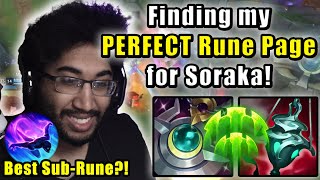 I found MY PERFECT RUNE PAGE for Soraka | Diamond Support | Patch 14.5