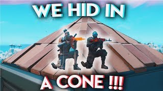 WE HID IN A CONE ??? | Stream Highlights