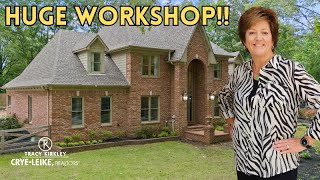 $539,900 Olive Branch MS Dream Home | Huge Workshop | 1.5 Acres | 5 Bedrooms | In-Law Suite