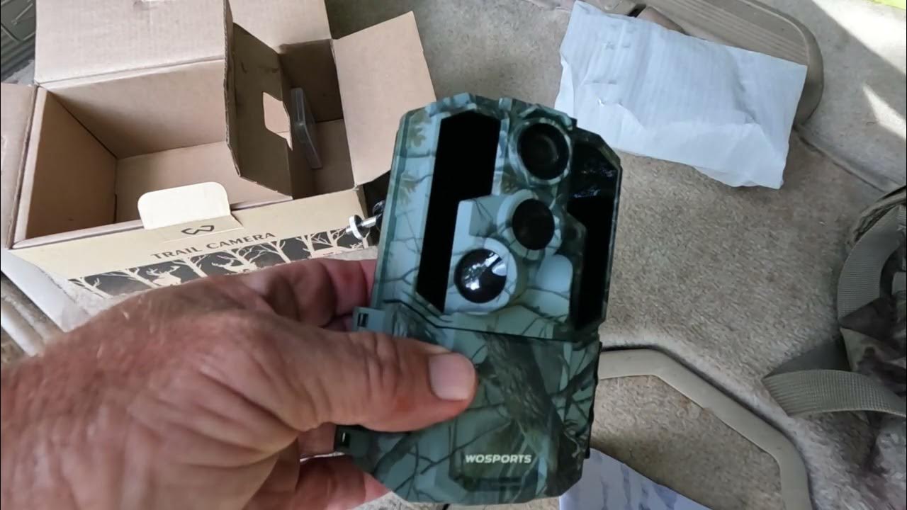 Review of the Wosports G600 Trail Camera YouTube
