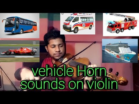 city-sounds-on-violin-|vehicle-horn-sound-|-violin-mimics-|-violin-sound-effects